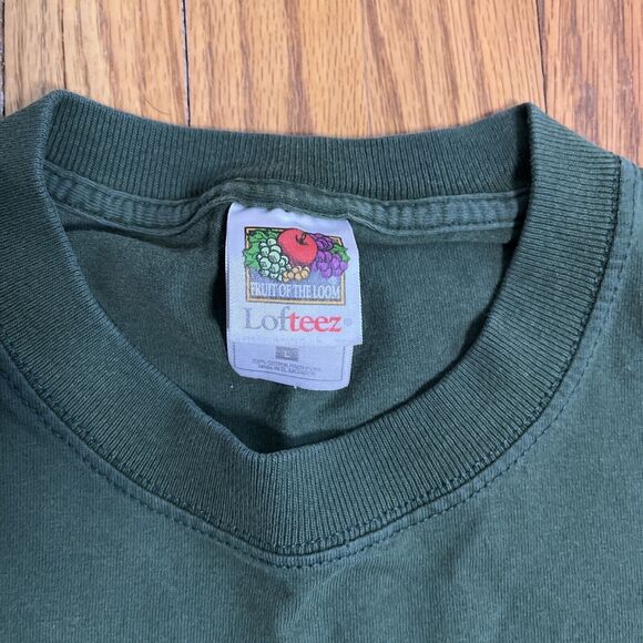 Fruit Of The Loom Lofteez St Patricks Day Irish American Mens Lg Green T-Shirt - Picture 4 of 6